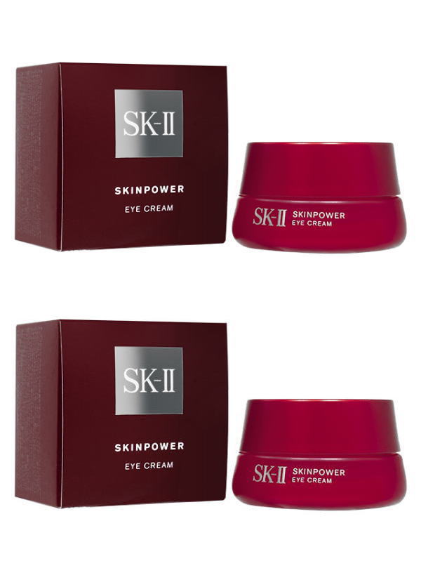 SK2 スキンパワーアイクリーム15g  2本 (SK-II) Skinpower Eye Cream