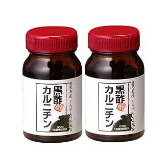 黒酢カルニチン　120粒　×2本組　Black vinegar carnitine 120 pills × 2 sets　ダイエットのサポート、diet [low‐calorie] food