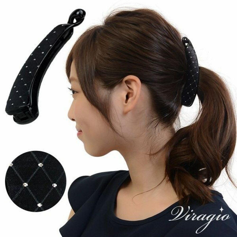 【専用すべり止め付き】 バナナクリップ 大 大きめ ヘアクリップ シンプル ヘアアクセサリー 髪留め クリップ レディース 人気 ブランド 結婚式 ギフト vi...