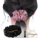 ポニーフック ヘアゴム ヘアアクセサリー ヘアフック ヘアカフス リボン シンプル レディース 髪留め 髪飾り 大人 おしゃれ 上品 華やか ギフト ブランド ...