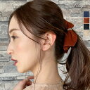 【専用すべり止め付き】 バナナクリップ ヘアクリップ ヘアアクセサリー ヘアアクセ リボン しっかり留まる シンプル 髪留め 髪飾り シンプル オフィス 大人っ...