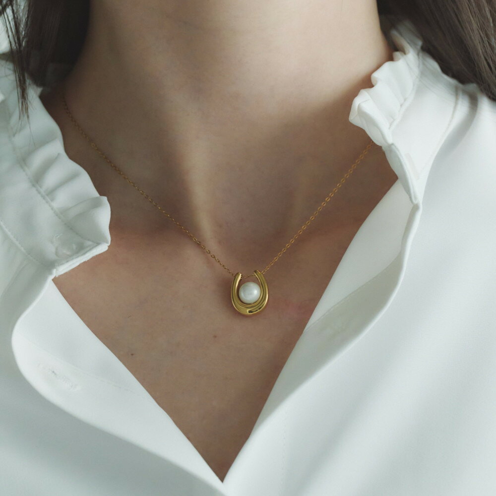 【20％OFFクーポン限定配布】 ネックレス 18k 18金 コーティング 金属アレルギー ...