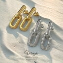 【20%OFFクーポン配布中】 ピアス 18k 18金 コーティング 金属アレルギー 対応 つけっぱなしOK ステンレス キャッチ シンプル 大人 上品 アクセサリー レディース ゴールド シルバー ジュエリー vi-1954