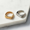 リング 指輪 金属アレルギー対応 18K コーティング レディース ゴールド シルバー サージカルステンレス ステンレス316L シンプル アレルギー 対応 ギ...