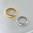 【20%OFFクーポン配布中】 リング 指輪 金属アレルギー対応 18K コーティング レディース ゴールド シルバー サージカルステンレス ステンレス316L シンプル アレルギー 対応 ギフト プレゼント 大人 重ね付け vi-2046