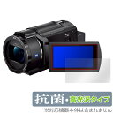 SONY デジタルビデオカメラ ハンディカム FDR-AX45A 保護 フィルム OverLay 抗菌 Brilliant Hydro Ag 抗菌 抗ウイルス 高光沢