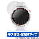 GARMIN Approach S42 保護 フィルム OverLay Magic for ガーミン GPSゴルフウォッチ アプローチ S42 液晶保護 傷修復 耐指紋 指紋防止