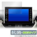 RAV4(20/8〜22/10) ディスプレイオーディオ (9インチ/標準装備) 保護 フィルム OverLay 抗菌 Brilliant Hydro Ag+ 抗菌 抗ウイルス 高光沢(2)