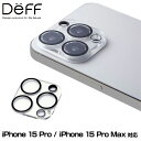 iPhone15 Pro iPhone15 Pro Max JYJo[ Deff CLEAR CAMERA LENS COVER ACtH[ 15 v ACtH[ 15 v}bNX