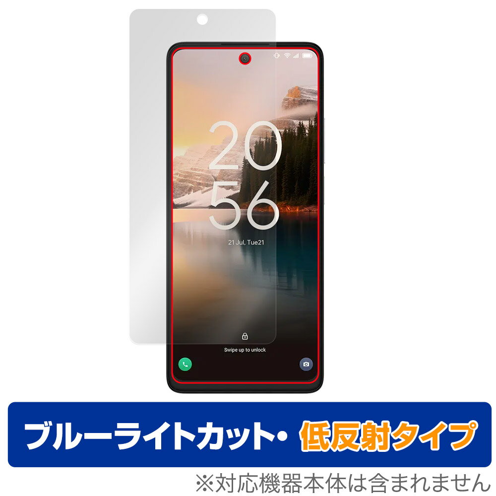 TCL 40 NXTPAPER 保護 フィルム OverLay Eye Protector 低反射 TCL スマホ スマートフォン用保護フィルム ブルーライトカット 反射防止