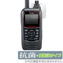 ICOM 携帯型広帯域ハンディレシーバー IC-R15 保護 フィルム OverLay 抗菌 Brilliant アイコム ICR15 Hydro Ag+ 抗菌 抗ウイルス 高光沢