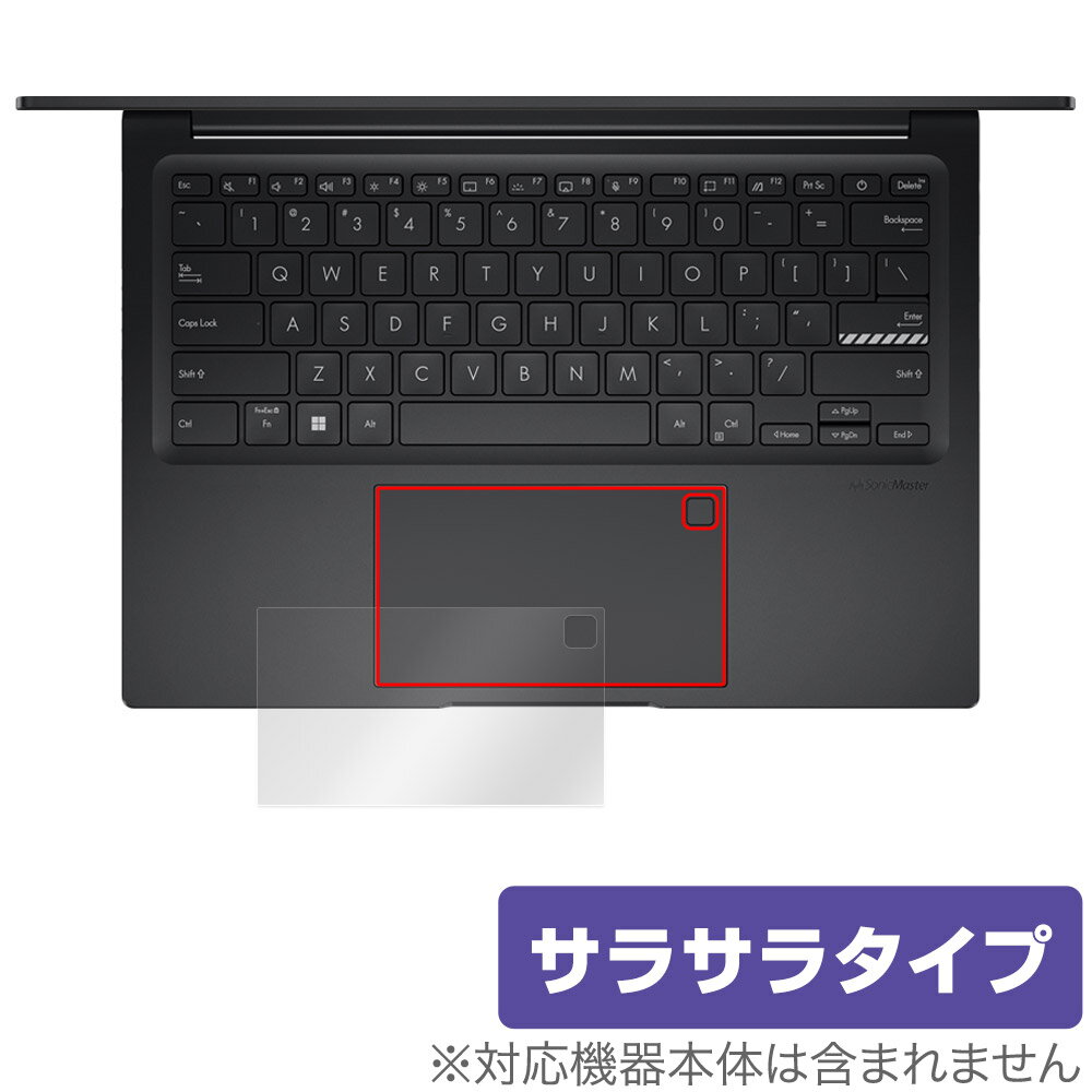 ASUS VivoBook 14X K3405 シリーズ タッチパッド 保護フィルム OverLay Protector エイスース ノートPC用フィルム アン...
