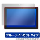 GM-JAPAN 10.1型 2in1 タブレットノートパソコン GLM-10-128 保護 フィルム OverLay Eye Protector 液晶保護 ブルーライトカット