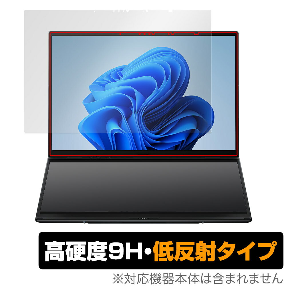 ASUS Zenbook DUO (2024) UX8406 ᥤǥץ쥤 ݸե OverLay 9H Plus ΡPCѥե  쥢 ȿɻ