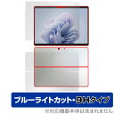 Surface Pro 10 表面 背面 フィルム OverLay Eye Protector 9H for サーフェス プロ 10 表面・背面セット 9H 高硬度 ブルーライトカット(2)