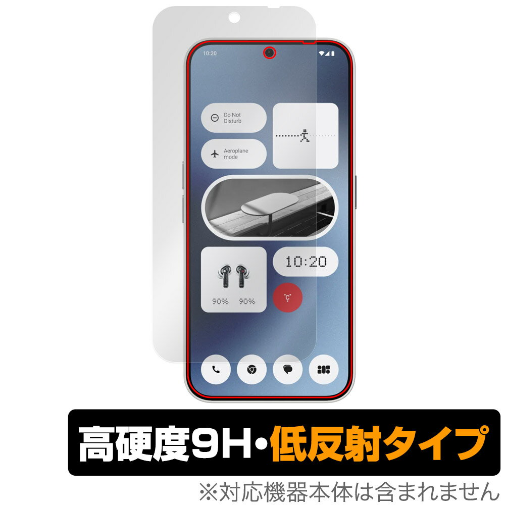 Nothing Phone (2a) 保護 フィルム OverLay 9H Plus ナッシング スマホ用保護フィルム 高硬度 アンチグレア 反射防止