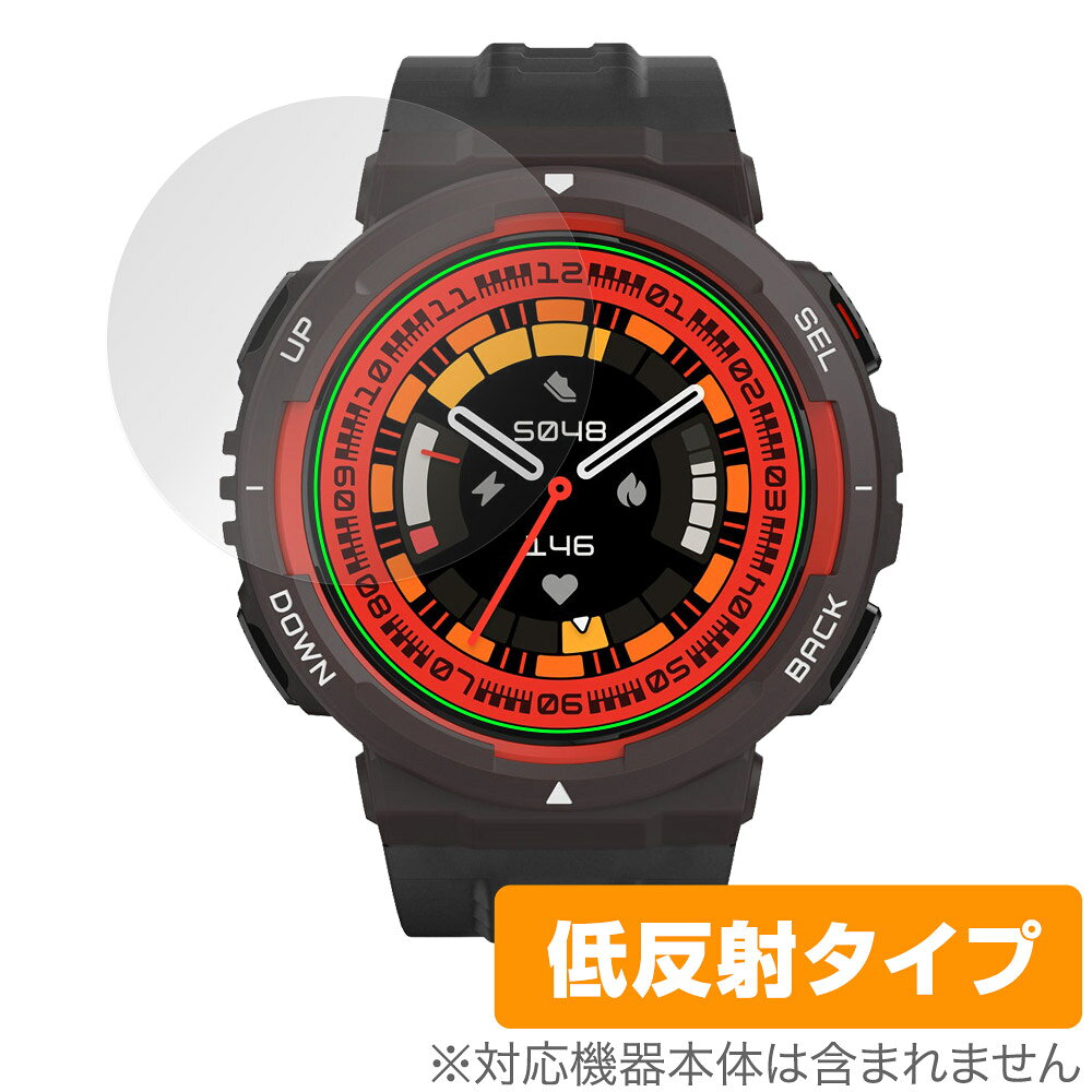 Amazfit Active Edge �ݸ�ե���� OverLay Plus ���ޥ��ե��å� ���ޡ��ȥ����å��ѥե���� ��������쥢 ȿ���ɻ� ����� �����ɻ�