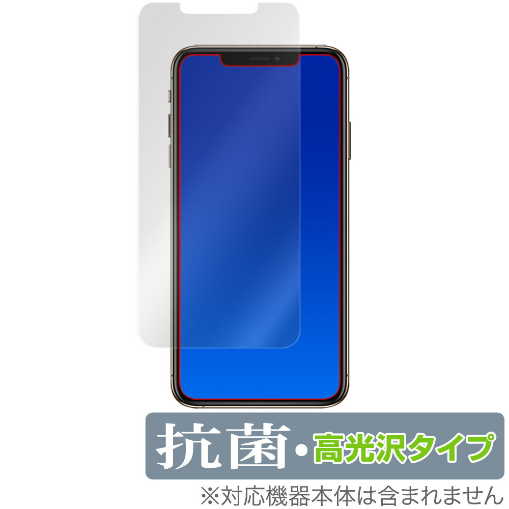 iPhone 11 Pro Max / XS 保護 フィルム OverLay 抗菌 Brilliant for アイフォーン Hydro Ag+ 抗ウイルス 高光沢