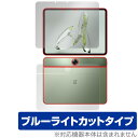 OnePlus Pad Go 表面 背面 フィルム OverLay Eye Protector for ワンプラス パッド ゴー 表面・背面セット 目に優しい ブルーライトカット(2)