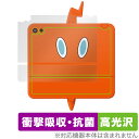 ポケットモンスター キミもポケモン博士! スマホロトムPad 背面 保護 フィルム OverLay Absorber 高光沢 衝撃吸収 高光沢 抗菌