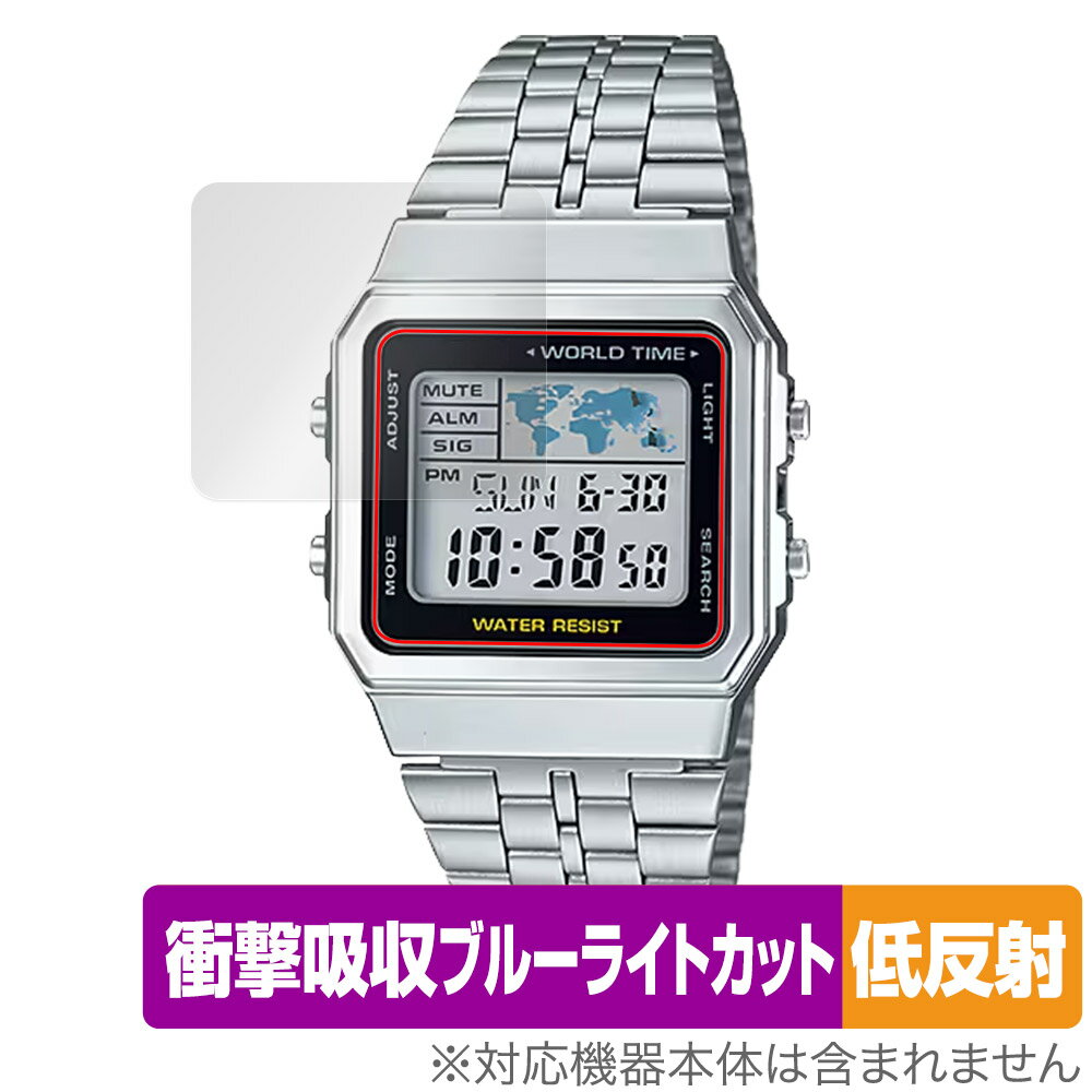 ݸեϷ ӥӤ㤨CASIO STANDARD A500WA / A500WGA ݸ ե OverLay Absorber ȿ for    ׷ۼ ֥롼饤ȥåȡפβǤʤ870ߤˤʤޤ
