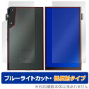 iBasso Audio DX180 表面 背面 フィルム OverLay Eye Protector 低反射 for アイバッソ オーディオ 表面 背面セット ブルーライトカット(2)