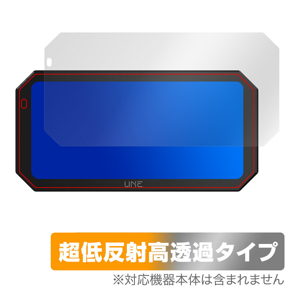 其它 - UNE バイク用 ドライブレコーダー AKT-55H Pro 保護 フィルム OverLay Plus Premium for バイクナビ アンチグレア 高透過 指紋防止