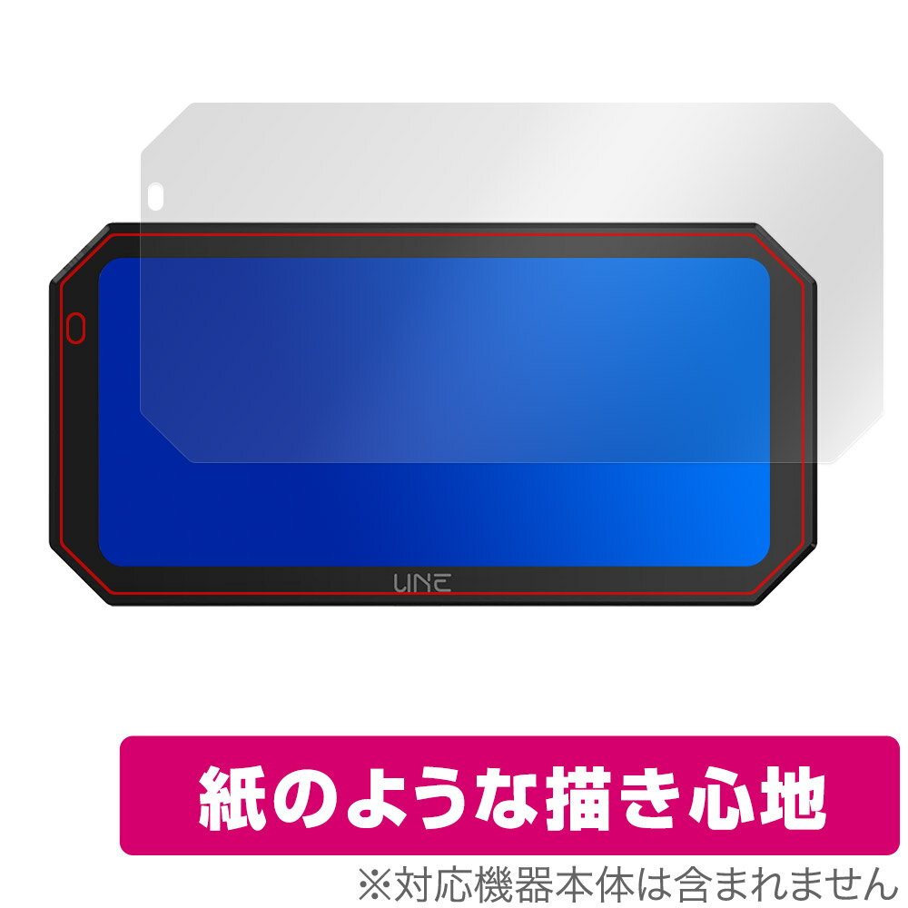 Rakuten - UNE バイク用 ドライブレコーダー AKT-55H Pro 保護 フィルム OverLay Paper for バイクナビ 書き味向上 紙のような描き心地