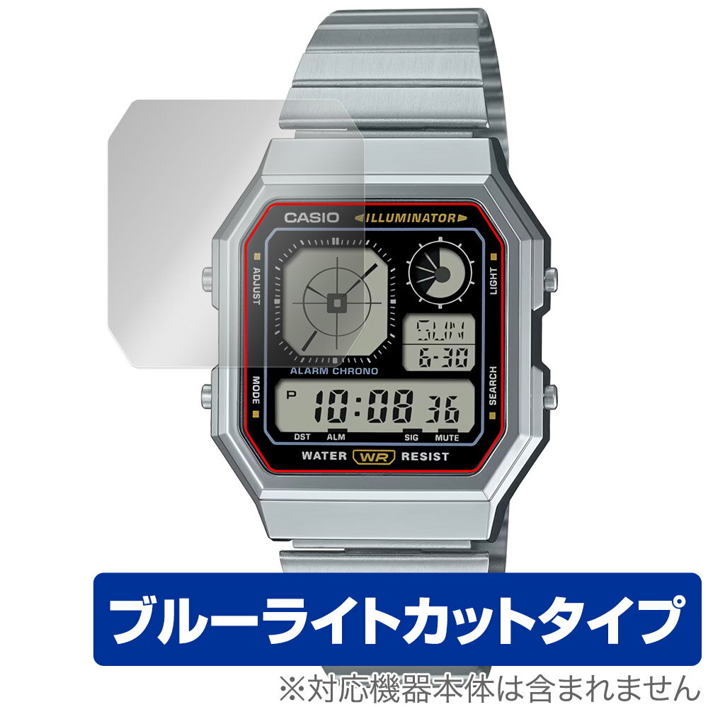 CASIO CLASSIC CASIO A130WE シリーズ 保護 フィルム OverLay Eye Protector for カシオ クラシック 目に優しい ブルーライトカット