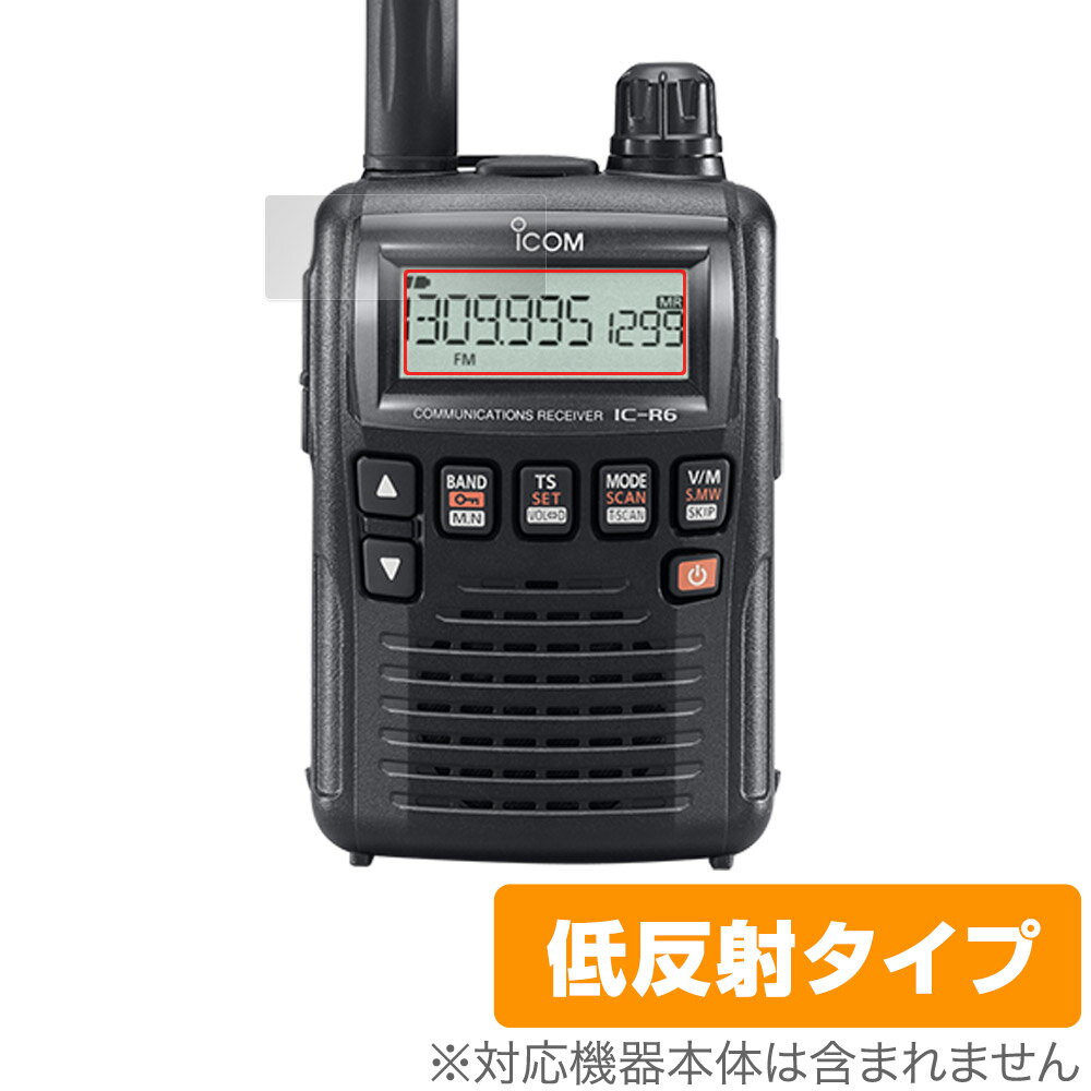 ICOM 携帯型 広帯域ハンディレシーバー IC-R6 保護 フィルム OverLay Plus for ア...
