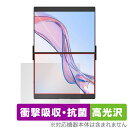 JSAUX FlipGo Pro 13.5インチ デュアルポータブルモニター 下画面用 保護フィルム OverLay Absorber 高光沢 for ディスプレイ 衝撃吸収