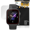 au Smart Watch 保護 フィルム OverLay 9H Plus for スマートウォッチ 9H 高硬度 アンチグレア 反射防止