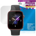 au Smart Watch 保護 フィルム OverLay FLEX 低反射 for スマートウォッチ 液晶保護 曲面対応 柔軟素材 反射防止 衝撃吸収