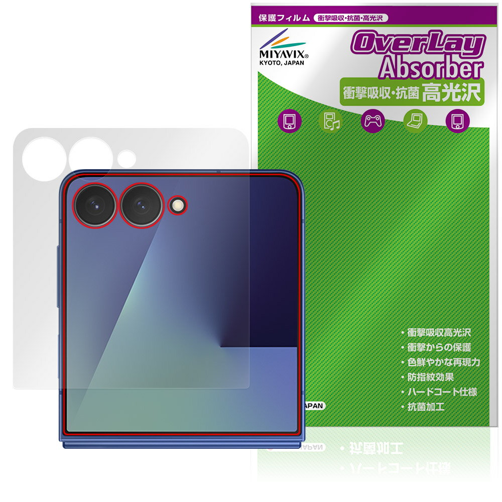 Galaxy Z Flip7 SM-F766Q SC-55F SCG35 SM-F766Z ���֥ǥ����ץ쥤�� �ݸ� �ե���� OverLay Absorber...