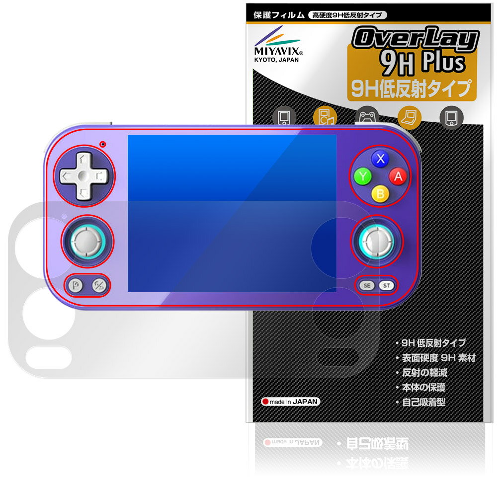 Software Games - ANBERNIC RG 476H 保護 フィルム OverLay 9H Plus for アンバーニック 携帯ゲーム機 9H 高硬度 アンチグレア 反射防止
