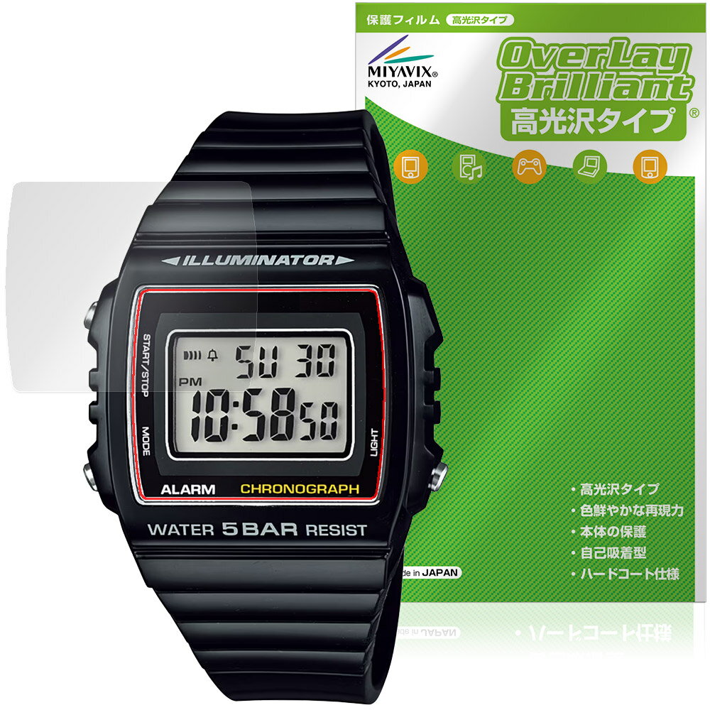 CASIO Collection STANDARD W-215H ���꡼�� �ݸ�ե���� OverLay Brilliant for ������ �ӻ��� �վ��ݸ� ...