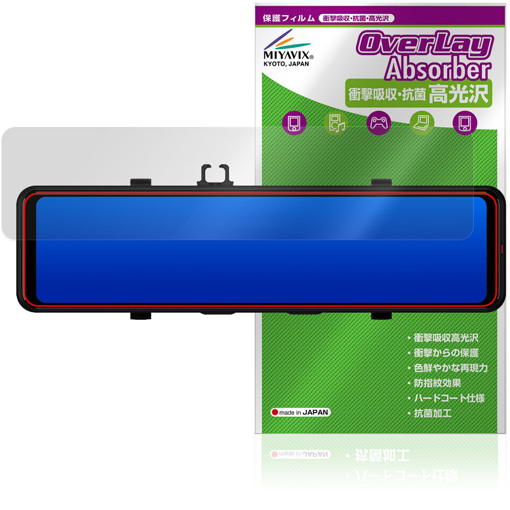 Yupiteru �ǥ����륤��ʡ��ߥ顼 NV-8000M ZNV-800M �ݸ�ե���� OverLay Absorber ����� for ��ԥƥ� �׷�ۼ�...