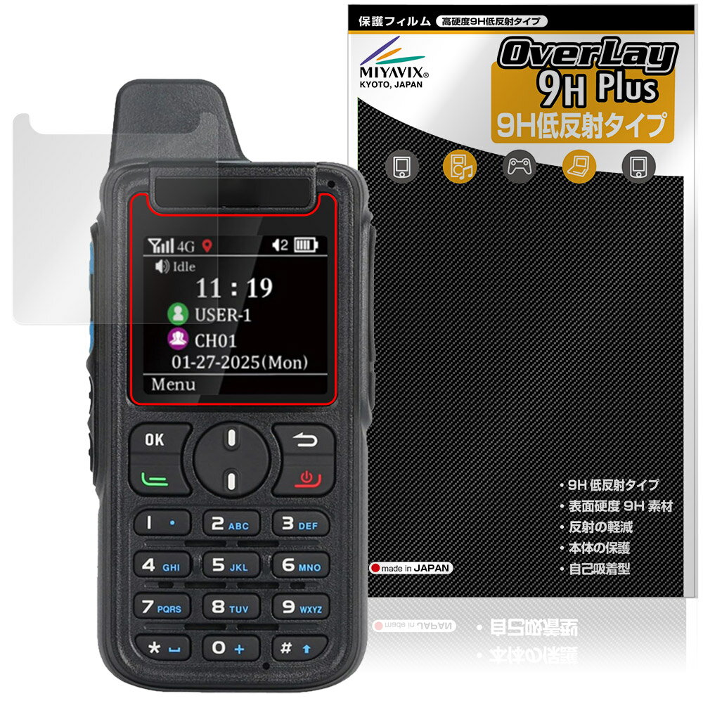TRANSTA TS300J 保護フィルム OverLay 9H Plus for トランスタ IPトランシーバー 9...