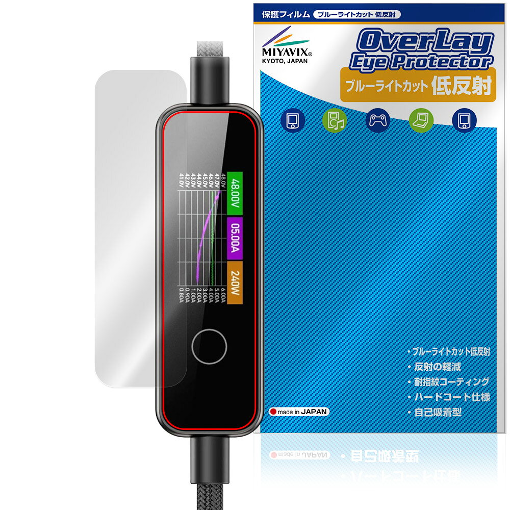 MATECH PowerSight 240W MTPS240 保護フィルム OverLay Eye Protector 低反射 for 液晶ディスプレイ搭載ケーブル ブルーライトカット