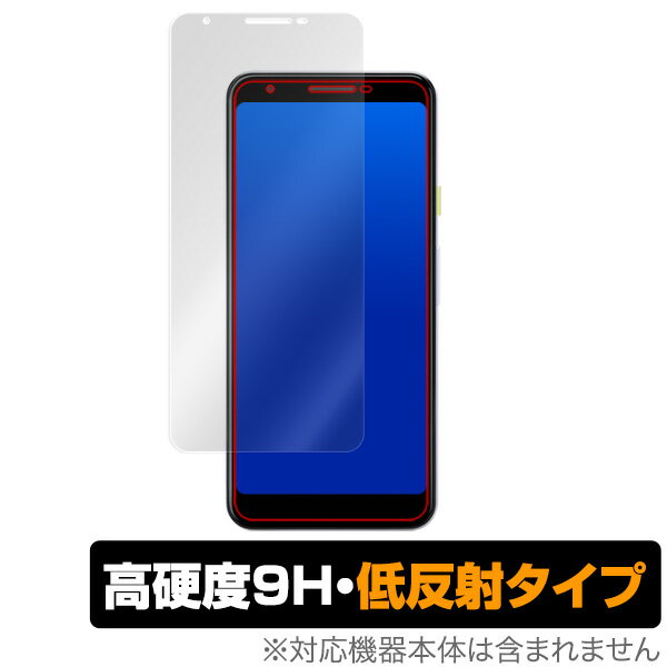 Google Pixel 3a 保護フィルム OverLay 9H Plus for 低反射 高硬度 映りこみを低減する低反射タイプ グーグル ピクセル 3aフィルム スマホフィルム おすすめ