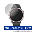 ガーミン fenix6S 6S Sapphire 保護 フィルム OverLay Eye Protector for GARMIN fenix / (2枚組) ブルーライトカット