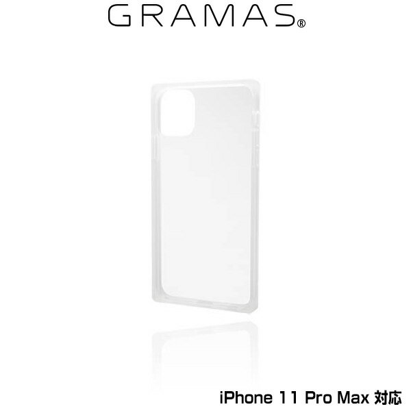 iPhone11 Pro Max ガラスハイブリッドケース GRAMAS COLORS Glassty Glass Hybrid Shell Case for iPhone 11 Pro Max CHCGP-IP03CLR ポリカーボネート＆TPU