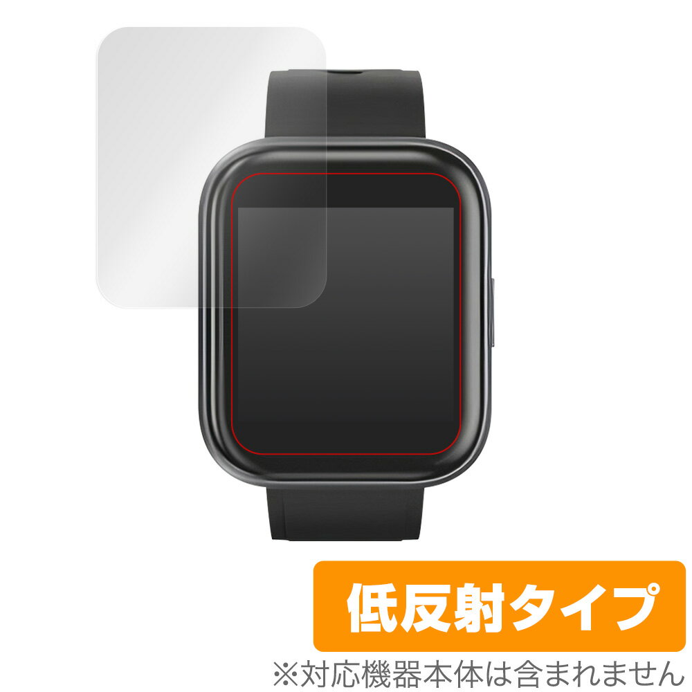 Colel IW300 保護 フィルム OverLay Plus for Colel スマートウォッチ IW300 (2枚組) 液晶保護 アンチグレア 低反射 非光沢 防指紋 ミヤビックス