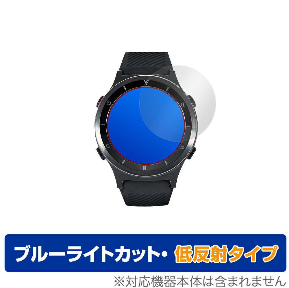 VoiceCaddie T6 保護 フィルム OverLay Eye Protector 低反射 for Voice Caddie T6 液晶保護 ブルーライトカット GPS ゴルフウォッチ ..