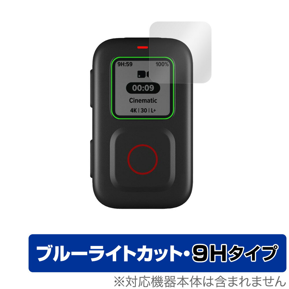 GoPro The Remote 保護 フィルム OverLay Eye Protector 9H for ゴープロ リモコン TheRemote ザリモート 液晶保護 9H 高硬度 ブルーライトカット ミヤビックス