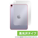 iPad mini 第6世代 Wi-Fi Cellular モデル 背面 保護 フィルム OverLay Brilliant for アイパッド ミニ (第6世代) mini6 セルラーモデル 本体保護 高光沢素材 ミヤビックス