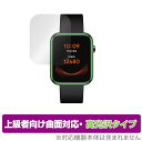 TicWatch GTH 保護 フィルム OverLay FLEX 高光沢 for Mobvoi スマートウォッチ ティックウォッチ 液晶保護 曲面対応 柔軟素材 衝撃吸収 ミヤビックス