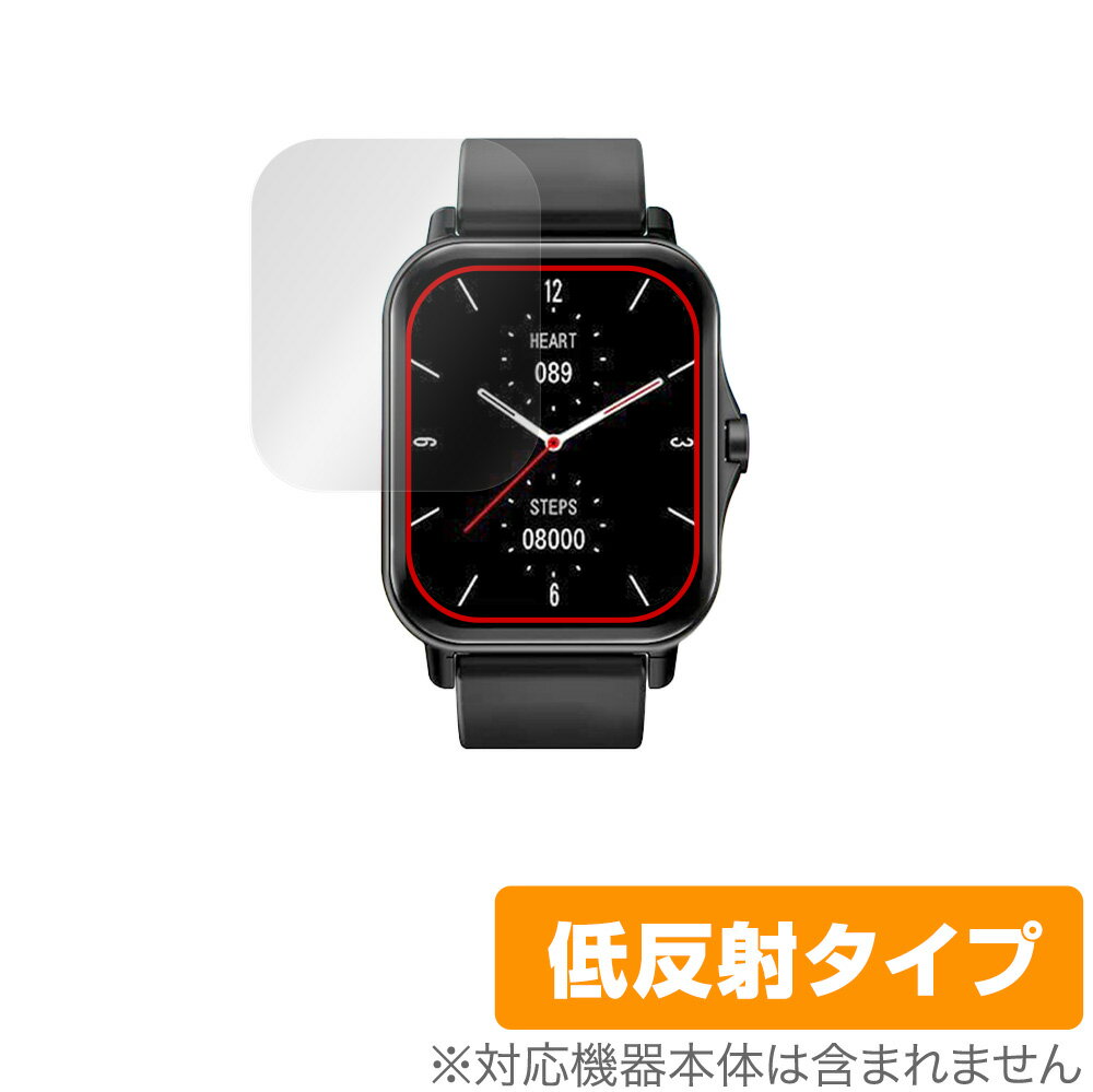 KYOKA 1.70インチ スマートウォッチ X8 保護 フィルム OverLay Plus for KYOKA 1.70インチ SmartWatch X8 液晶保護 アンチグレア 反射防止