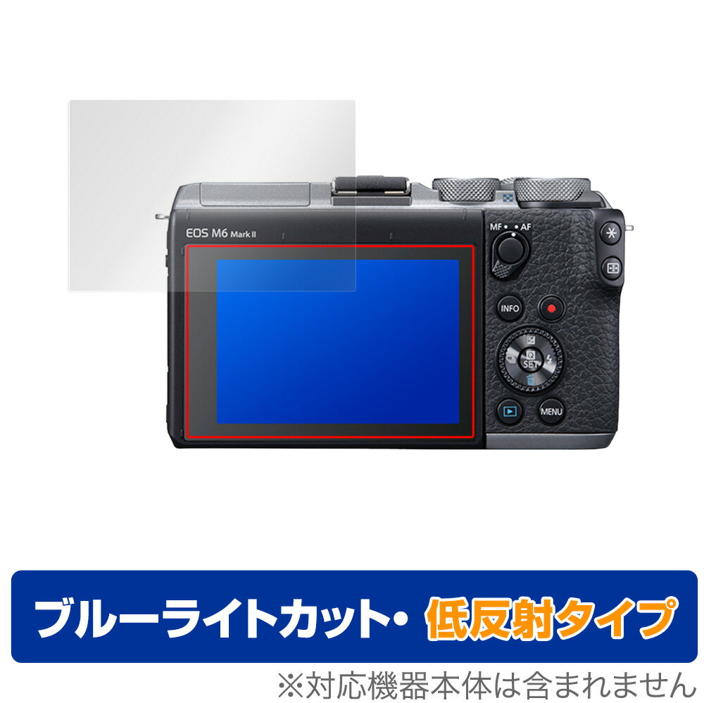 Canon EOS Kiss M2 M M6 Mark II M100 保護 フィルム OverLay Eye Protector 低反射 キャノン イオス キスM2 MarkIIM6 ブルーライトカット