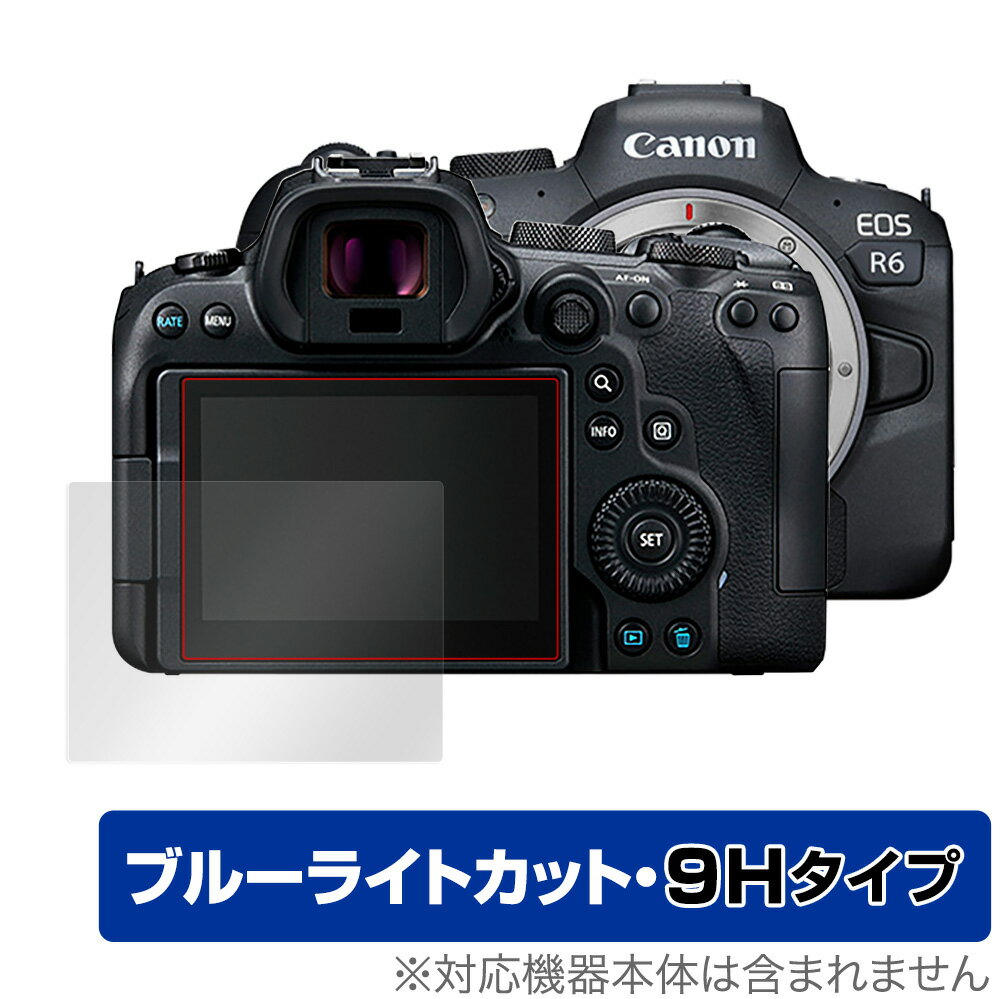 Canon EOS R6 保護 フィルム OverLay Eye Protector 9H for キャノン EOSR6 イオスR6 デジタルカメラ 液晶保護 高硬度 ブルーライトカット